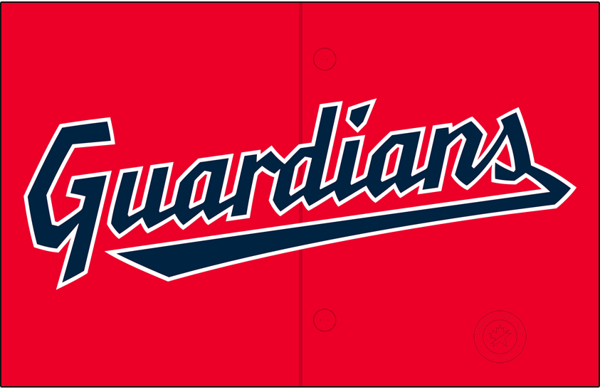 Cleveland Guardians 2022-Pres Jersey Logo v4 iron on transfers for T-shirts